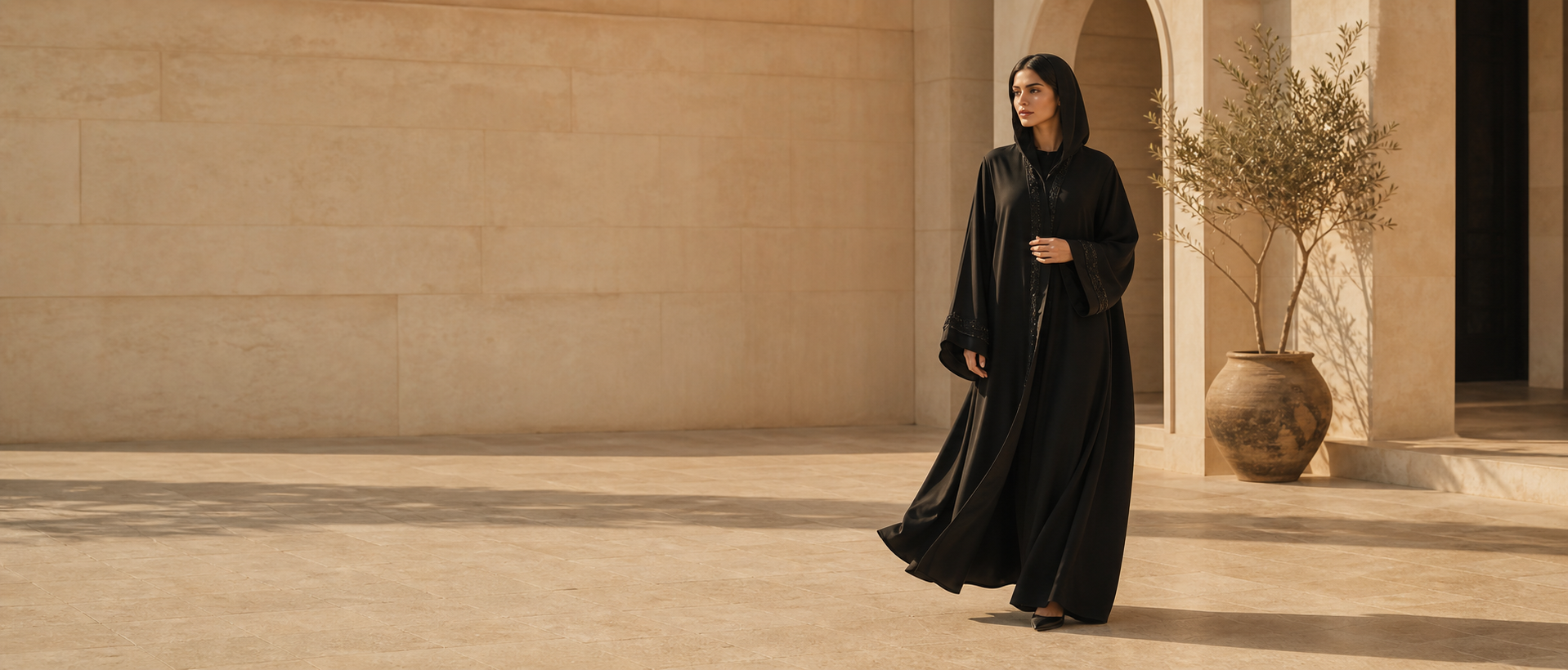 GHAWALII editorial abaya visual
